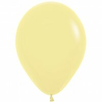 Latex ballonnen PASTEL YELLOW