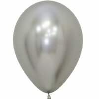Latex ballonnen REFLEX SILVER