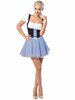 Dirndl Eva blauw