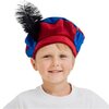Pietenmuts kind rood/blauw