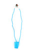 Ketting shotglas blauw