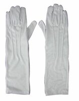 Lange handschoen wit