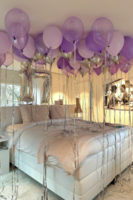 Ballonplafond met tassels (20 stuks)