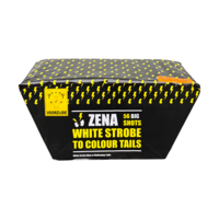 ZENA WHITE STROBE TO COLOUR TAILS