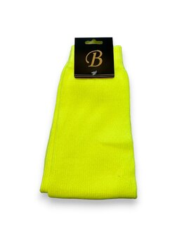 Beenwarmers neon geel