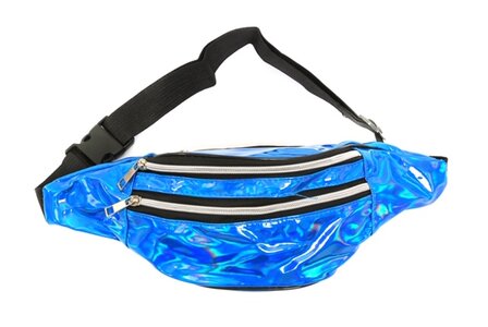 Buideltasje blauw