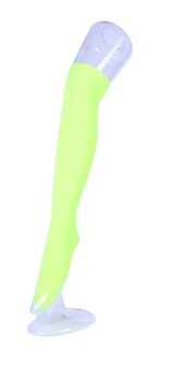 Overkneekousen neon geel