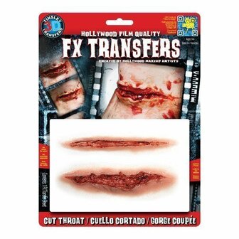 FX 3D transfer Cut throat