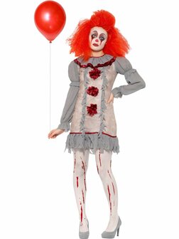 Vintage clown lady