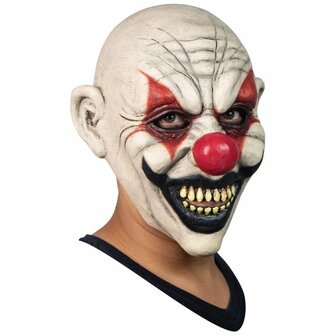Hoofdmasker scary clown