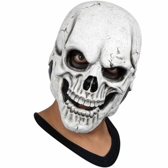 Hoofdmasker bonejangles wit