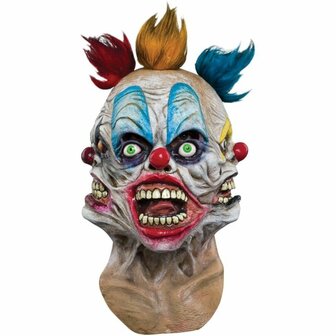 Hoofdmasker tripolar clown