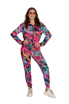 Trainngspak Neon 80's Vrouw