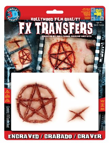 FX 3D transfers engraved