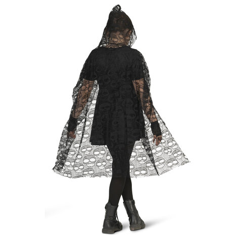 Deadly lace cape