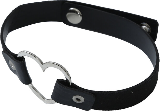 heart sado choker