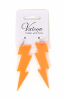 Oorbellen flash oranje