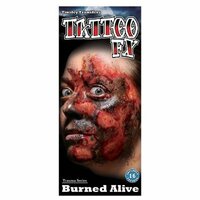 FX trauma tattoo burned alive