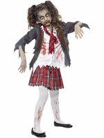 Zombie school girl