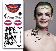 MR SMILE TATTOOS 30X 14 CM